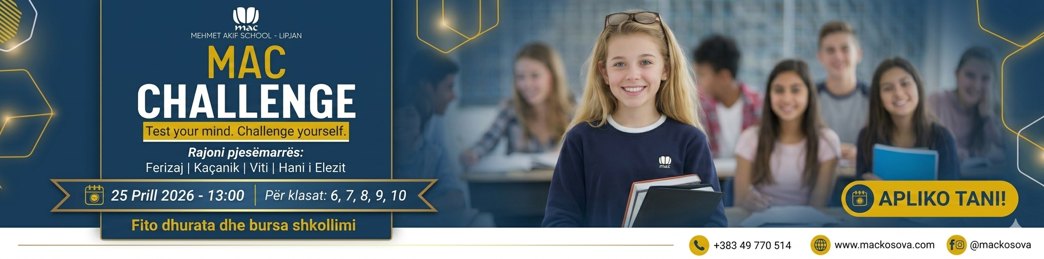 Apply for IQ CHALLENGE – MAC LIPJAN